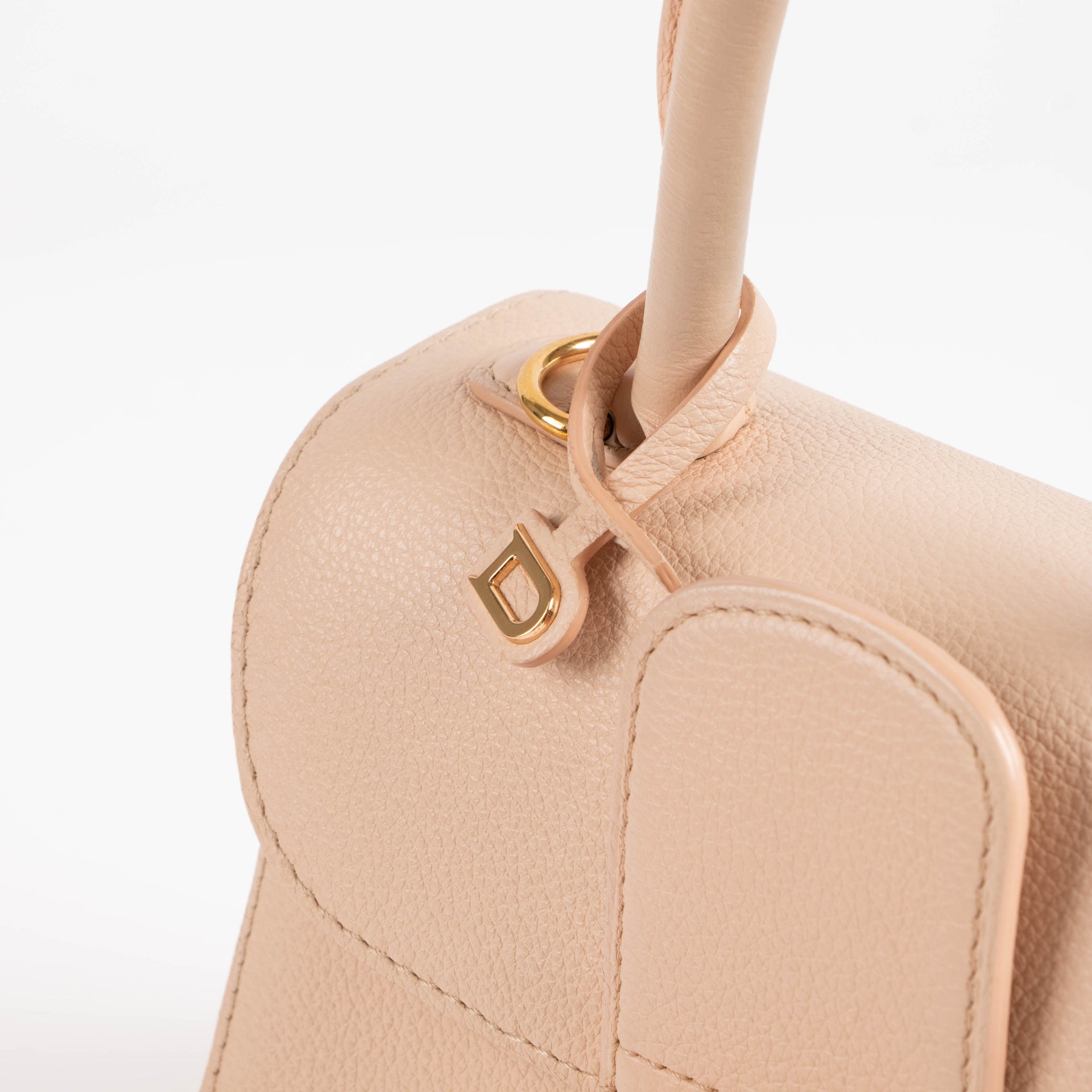 Delvaux Nude Sellier Brillant Mini Bag