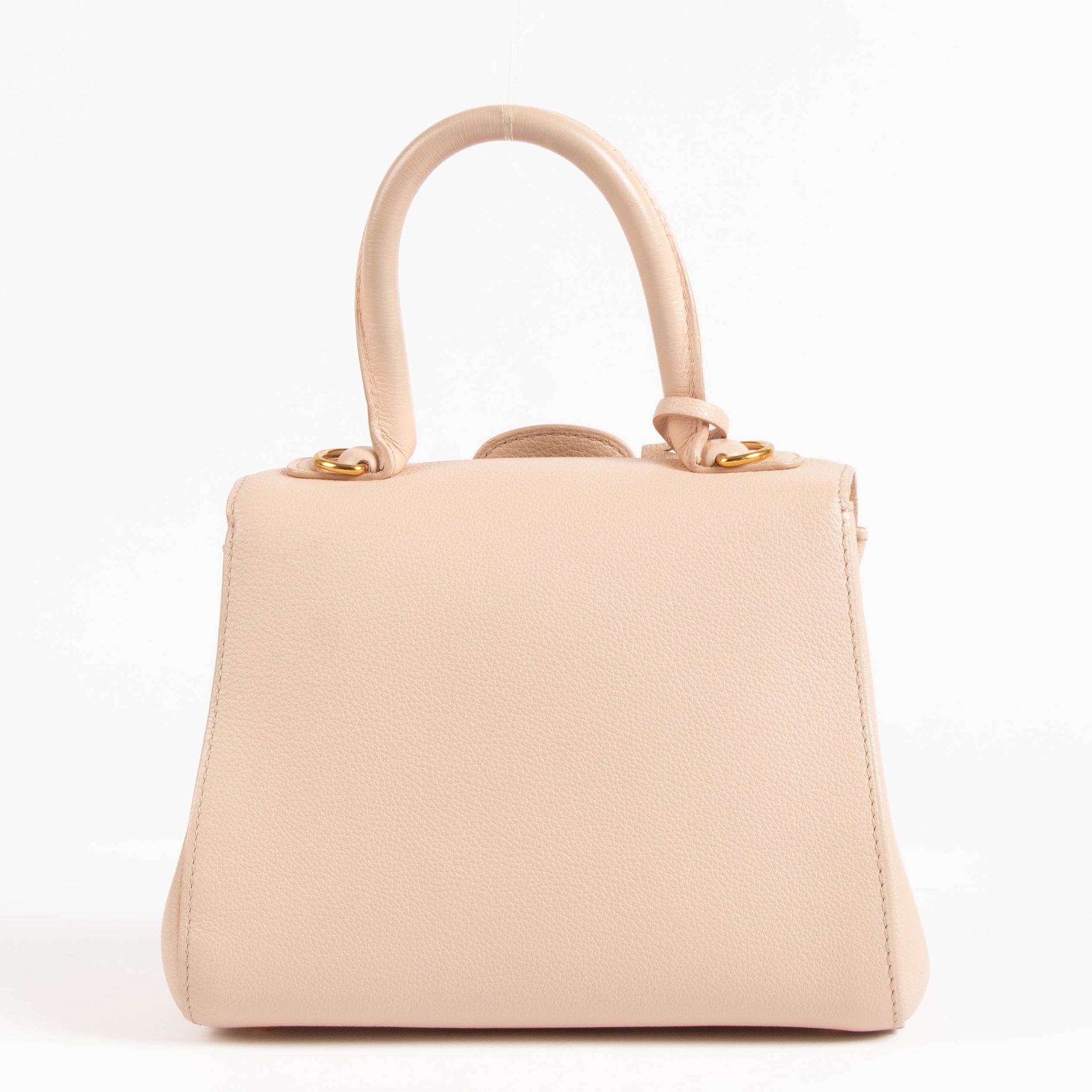 Delvaux Nude Sellier Brillant Mini Bag