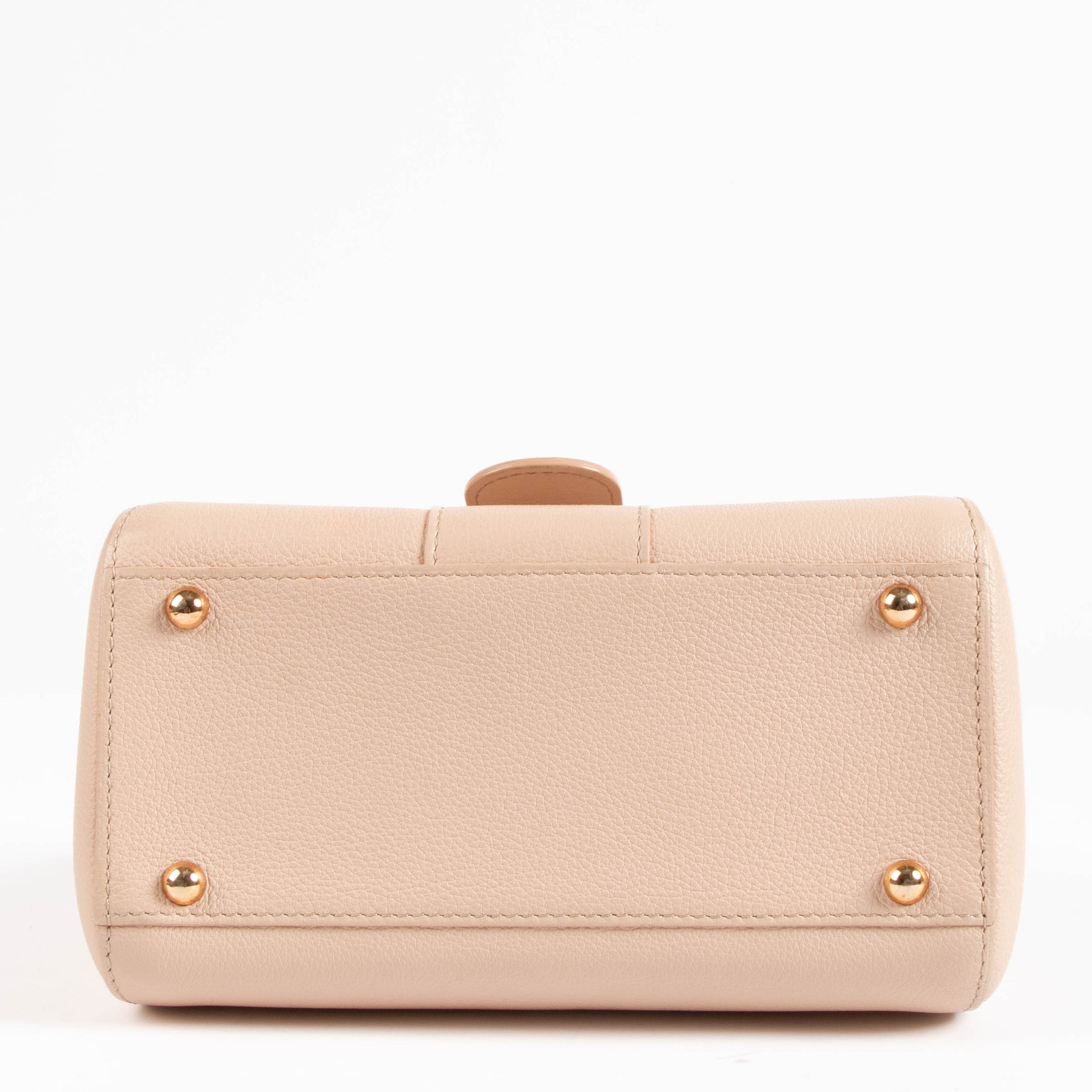Delvaux Nude Sellier Brillant Mini Bag