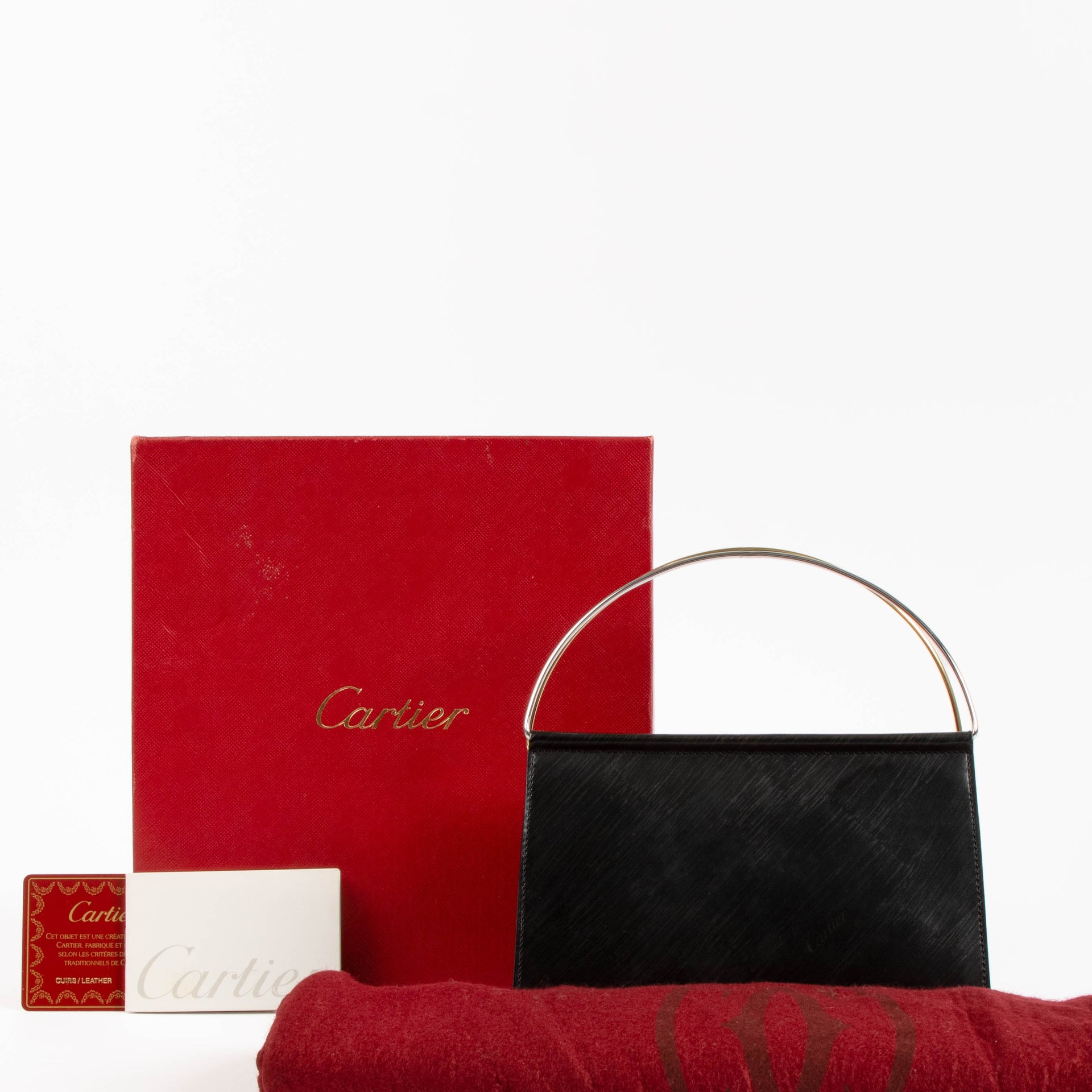 Cartier Black Trinity Clutch