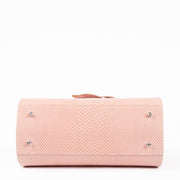 Shop the authentic Judith Leiber Pink Lizard Frame Crystal Clutch second hand on Labellov.com