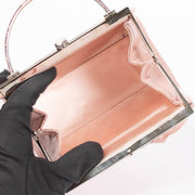 Shop the authentic Judith Leiber Pink Lizard Frame Crystal Clutch second hand on Labellov.com