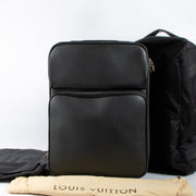 Shop this authentic Louis Vuitton black Taiga Rolling Luggage pre-loved on Labellov.com