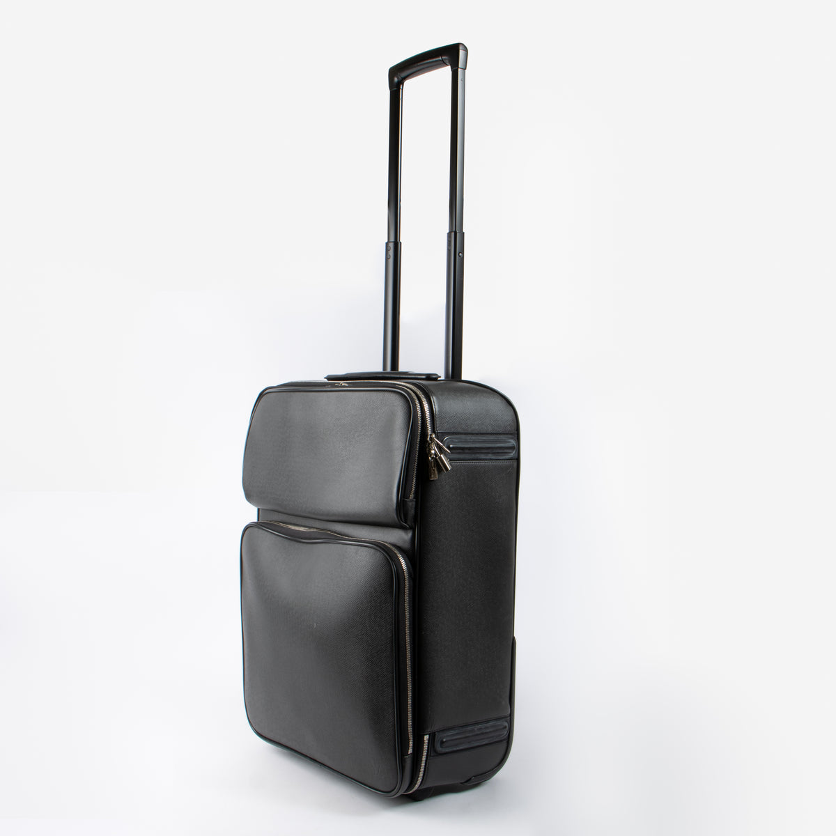 Shop this authentic Louis Vuitton black Taiga Rolling Luggage pre-loved on Labellov.com