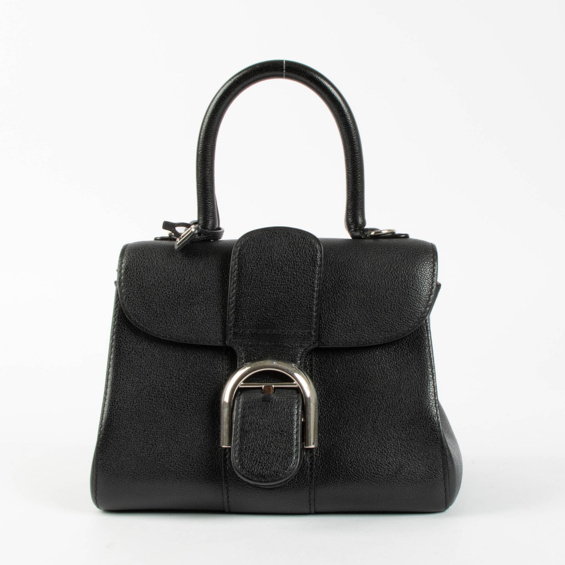 Shop this authentic Delvaux Black Rodeo Calf Brillant Mini pre-loved on Labellov.com