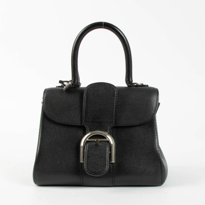Shop this authentic Delvaux Black Rodeo Calf Brillant Mini pre-loved on Labellov.com
