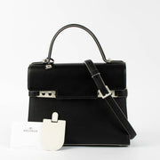 Shop this authentic Delvaux Black Tempête MM Dans les Nuages pre-loved on Labellov.com 