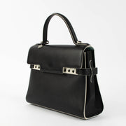 Shop this authentic Delvaux Black Tempête MM Dans les Nuages pre-loved on Labellov.com 