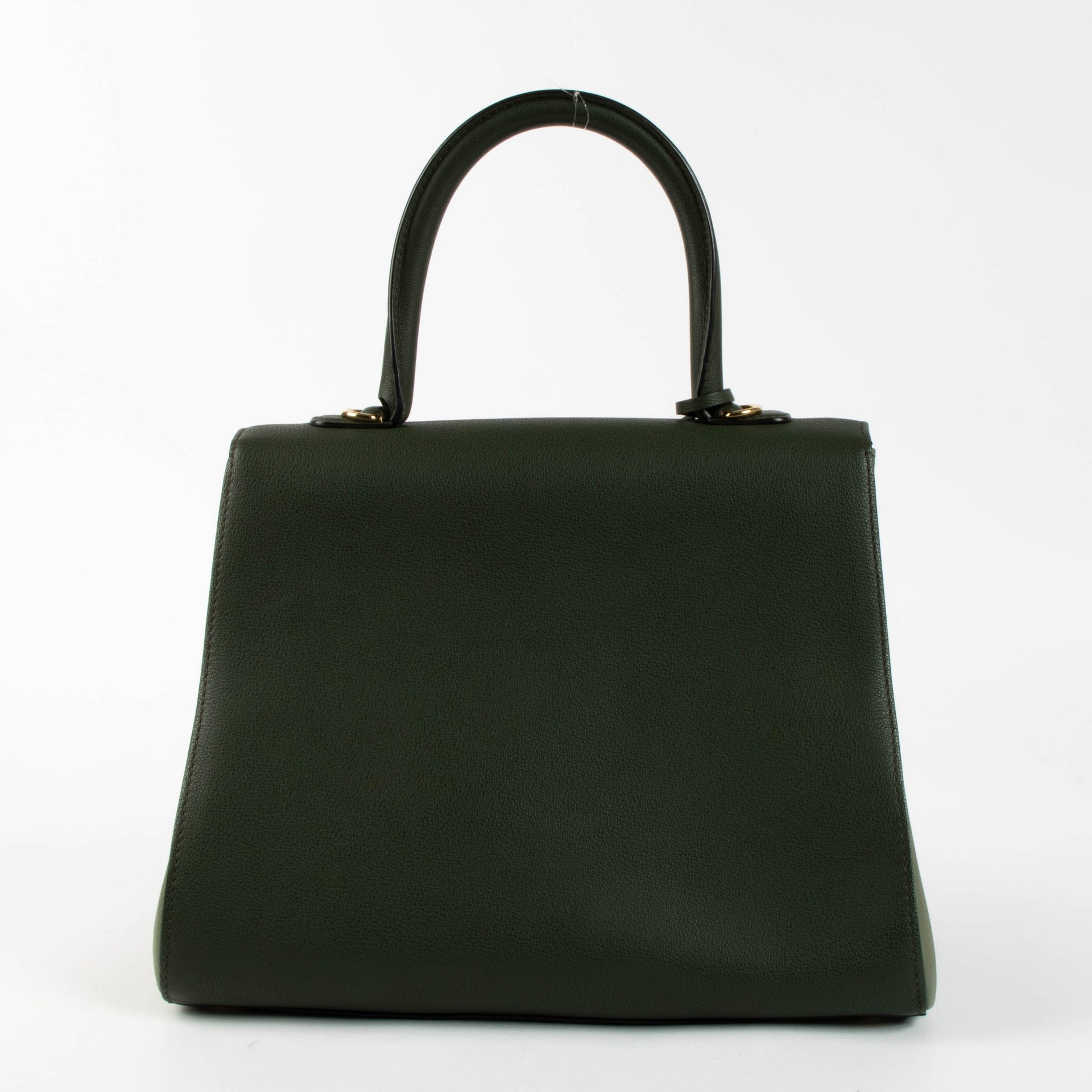 Shop this authentic Delvaux Kaki Rodeo Calf Camaieux Brillant MM pre-loved on Labellov.com 