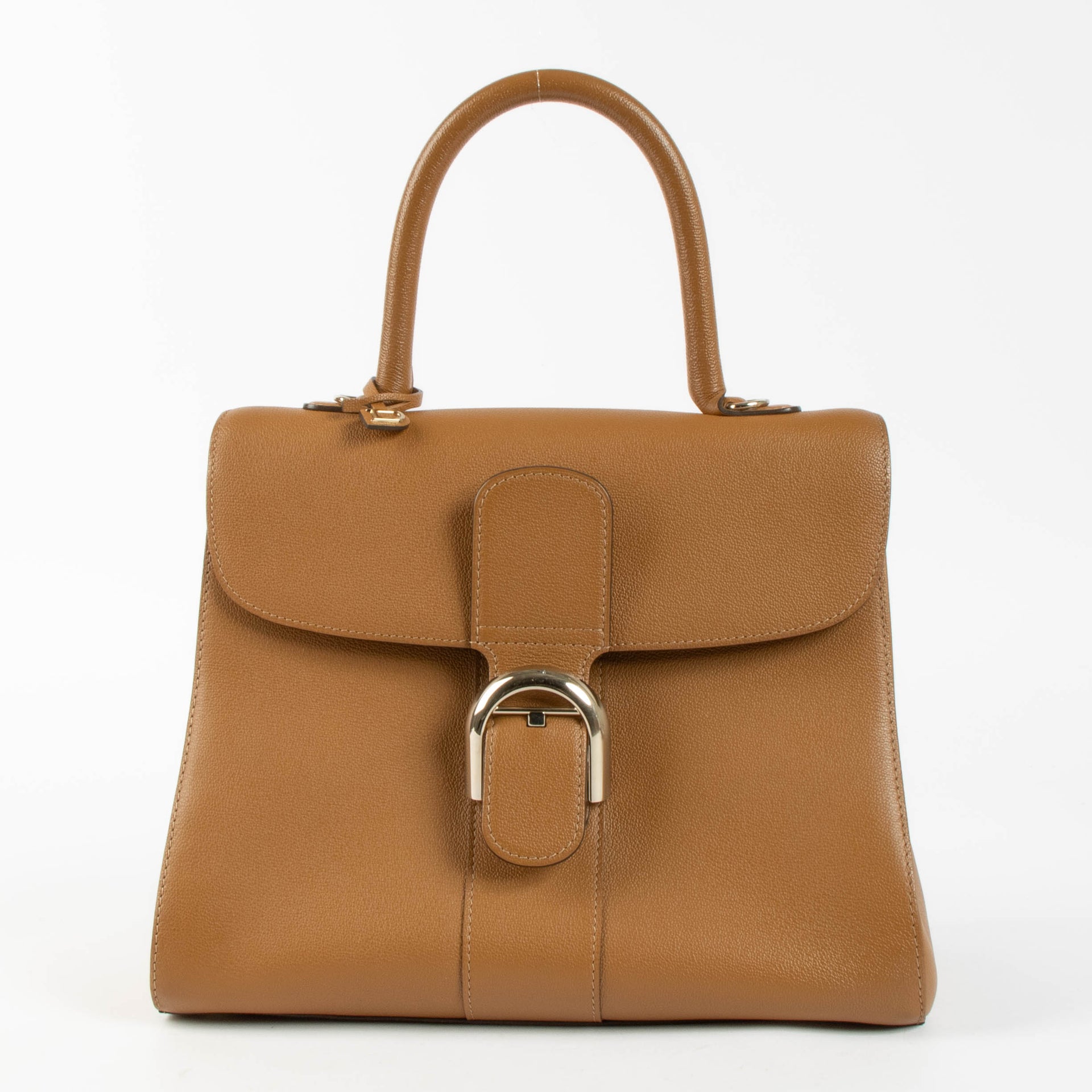 Shop this authentic Delvaux Vegetal Rodeo Calf Brillant MM Bag pre-loved on Labellov.com