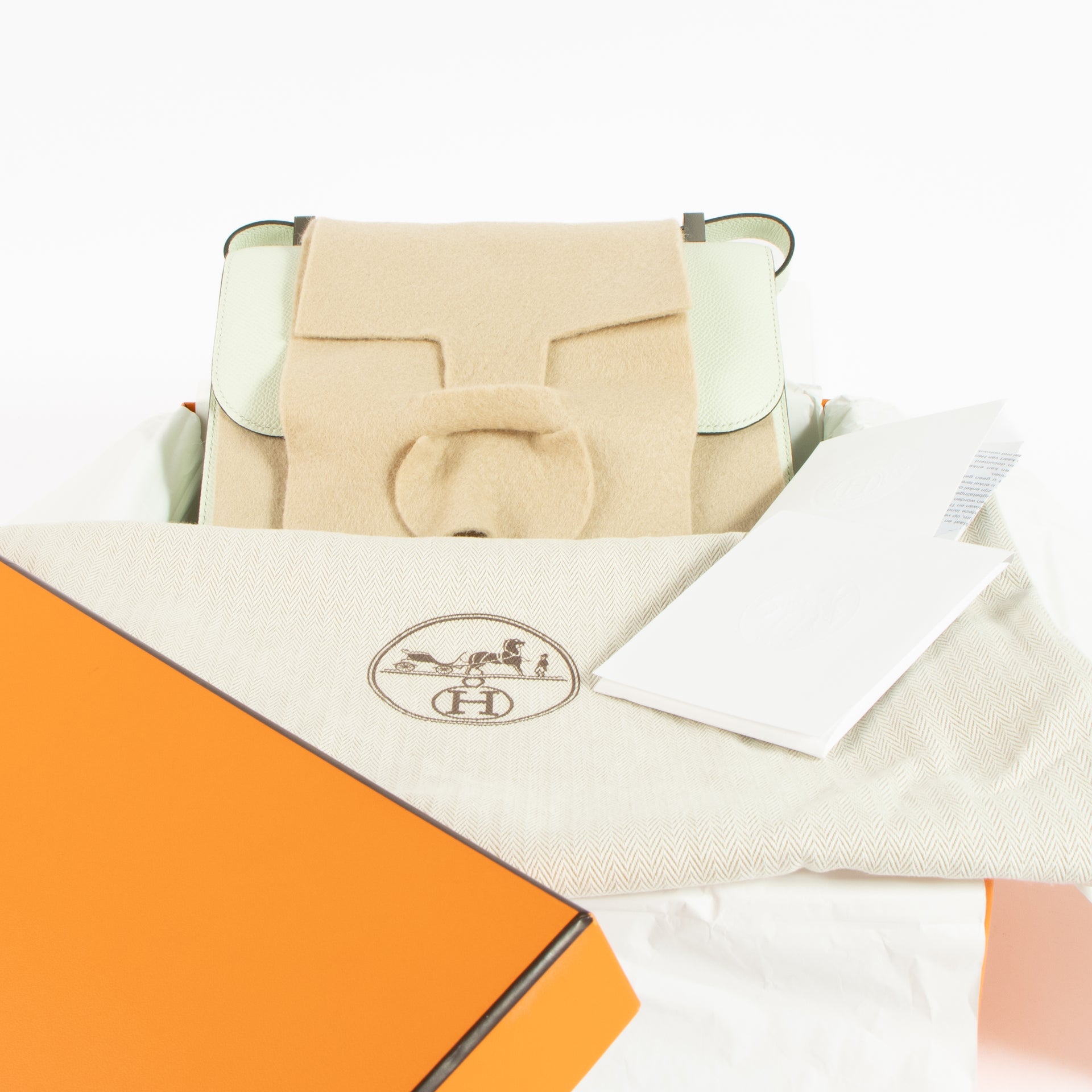 Hermès Constance 24 Vert Fizz Epsom PHW