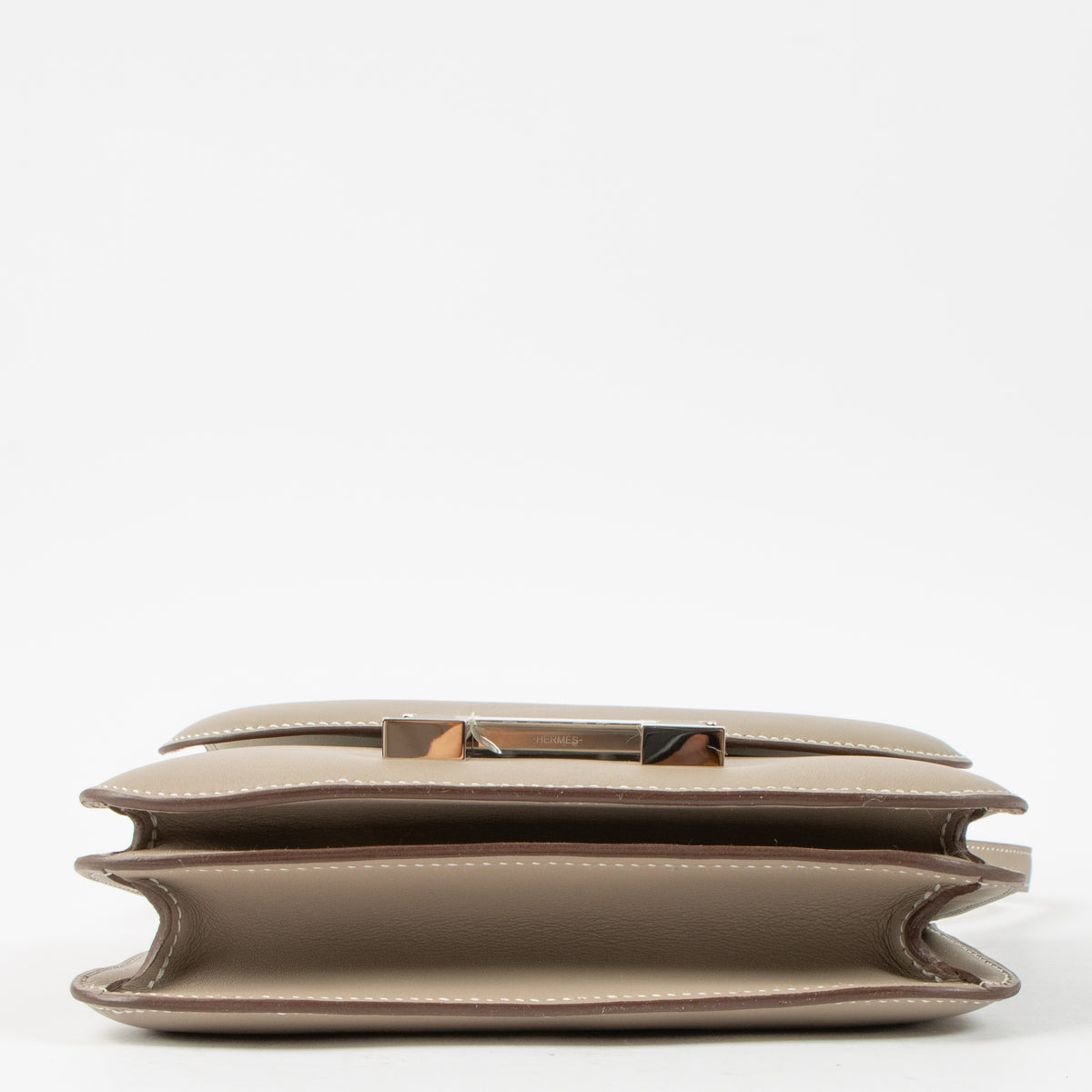 Hermès HSS Constance Mini Gris Tourterelle/Craie Swift PHW