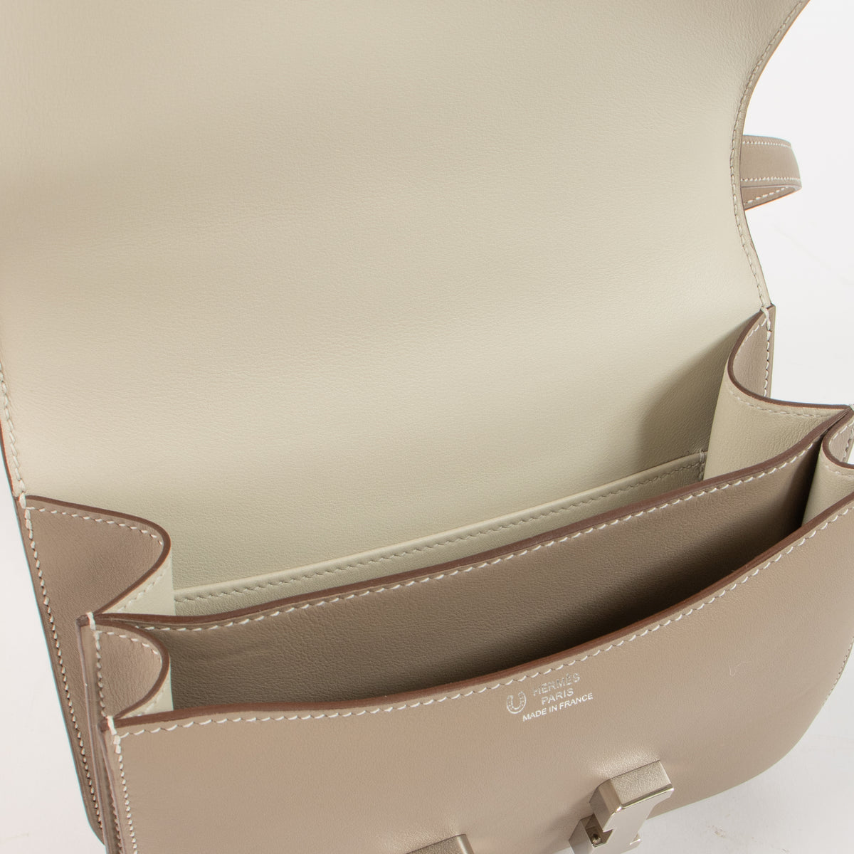Hermès HSS Constance Mini Gris Tourterelle/Craie Swift PHW