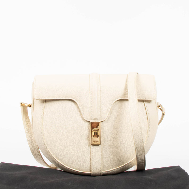 Celine White 16 Besace Bag