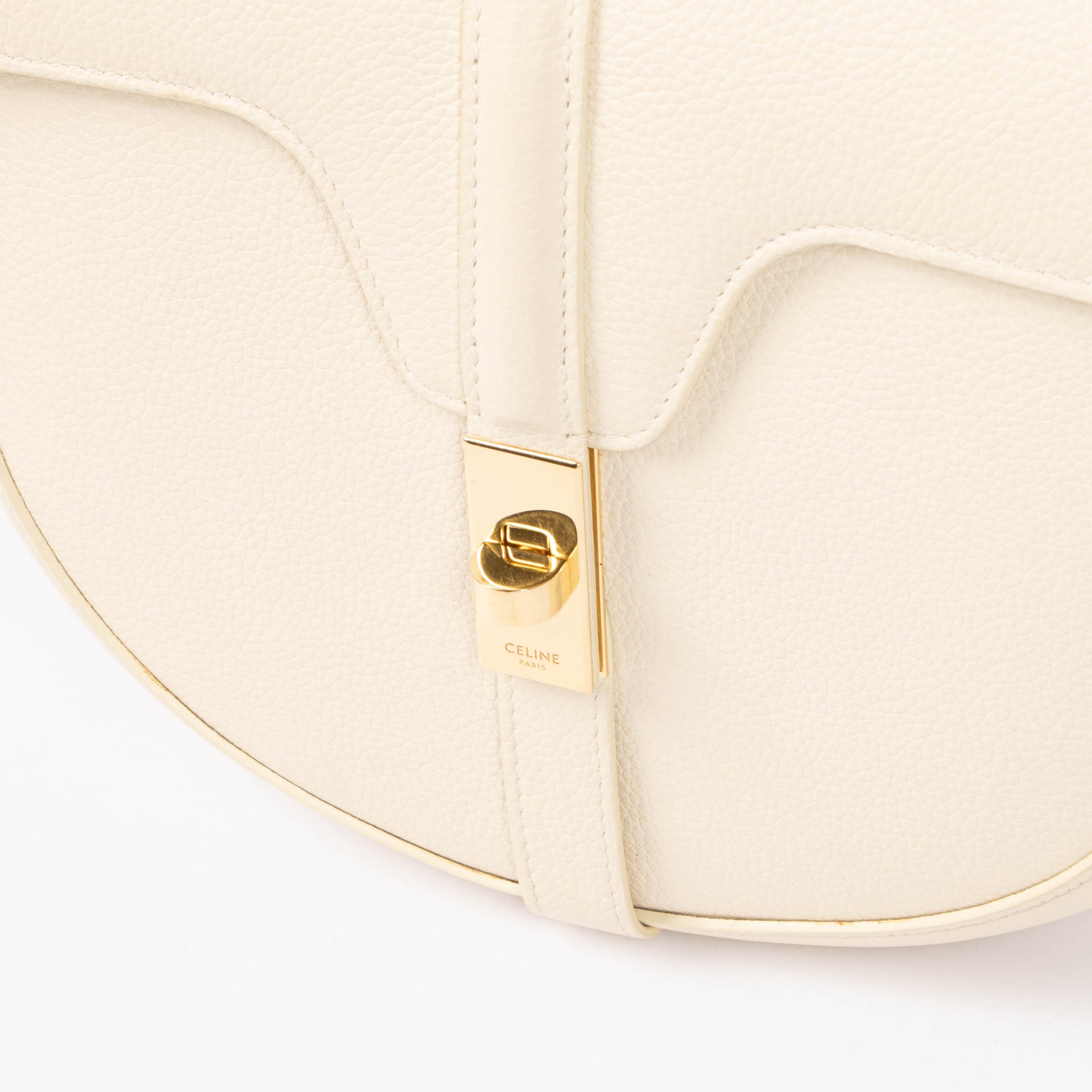 Celine White 16 Besace Bag