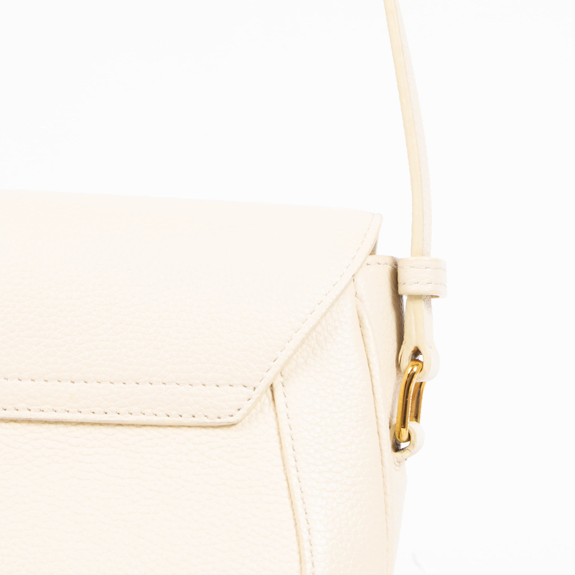 Celine White 16 Besace Bag