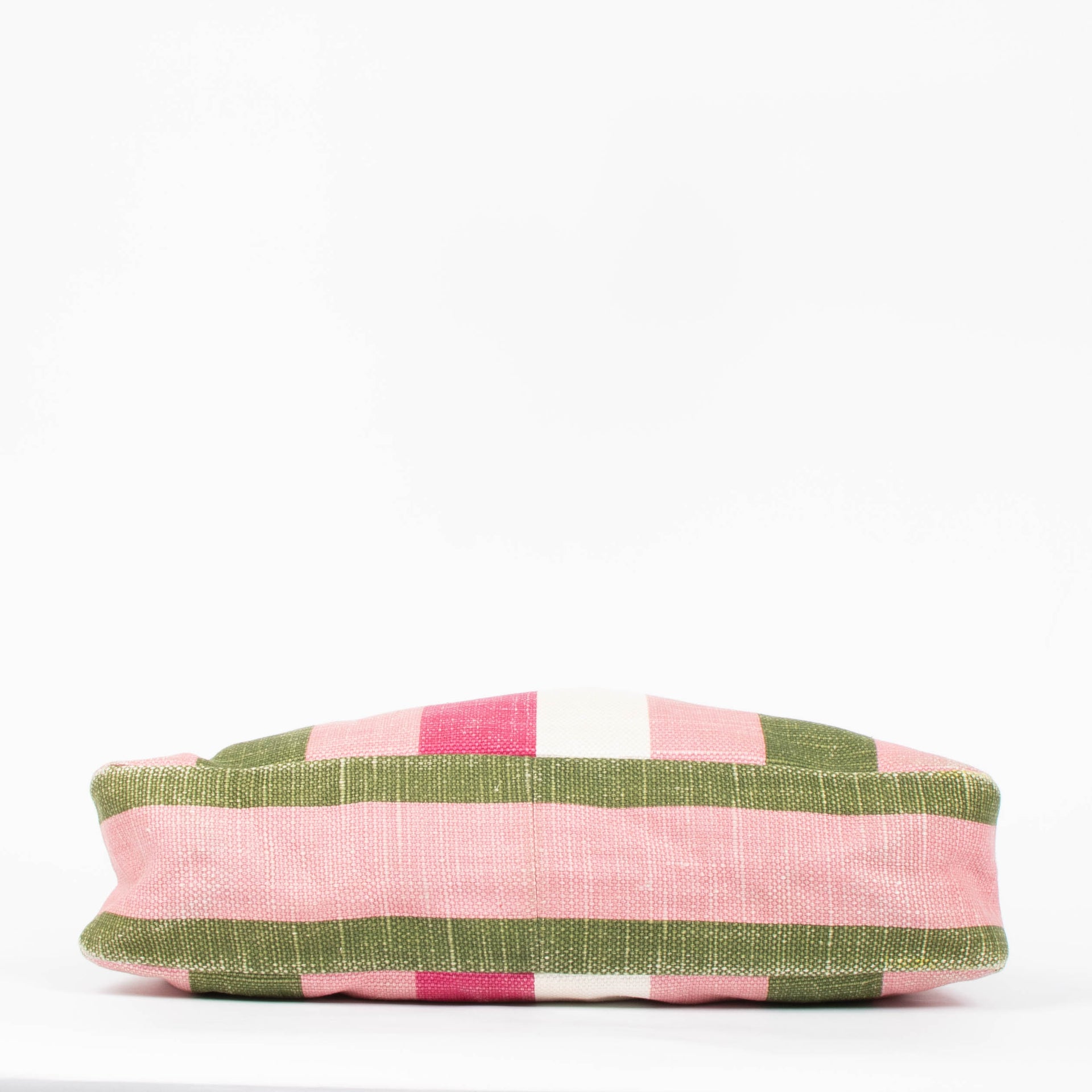Gucci Multicolor Striped Canvas Large Horsebit Hobo Bag