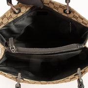 Shop the authentic Gucci GG Canvas Bamboo Handle Tote Bag on Labellov.com !