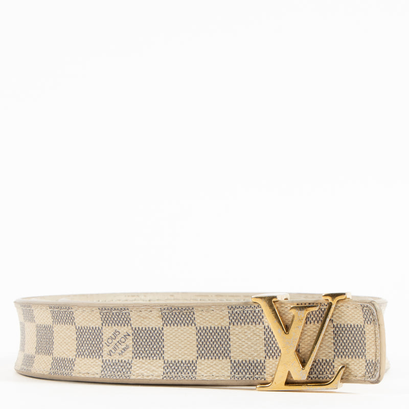 Shop the authentic Louis Vuitton Damier Azur Mini Belt on Labellov.com !