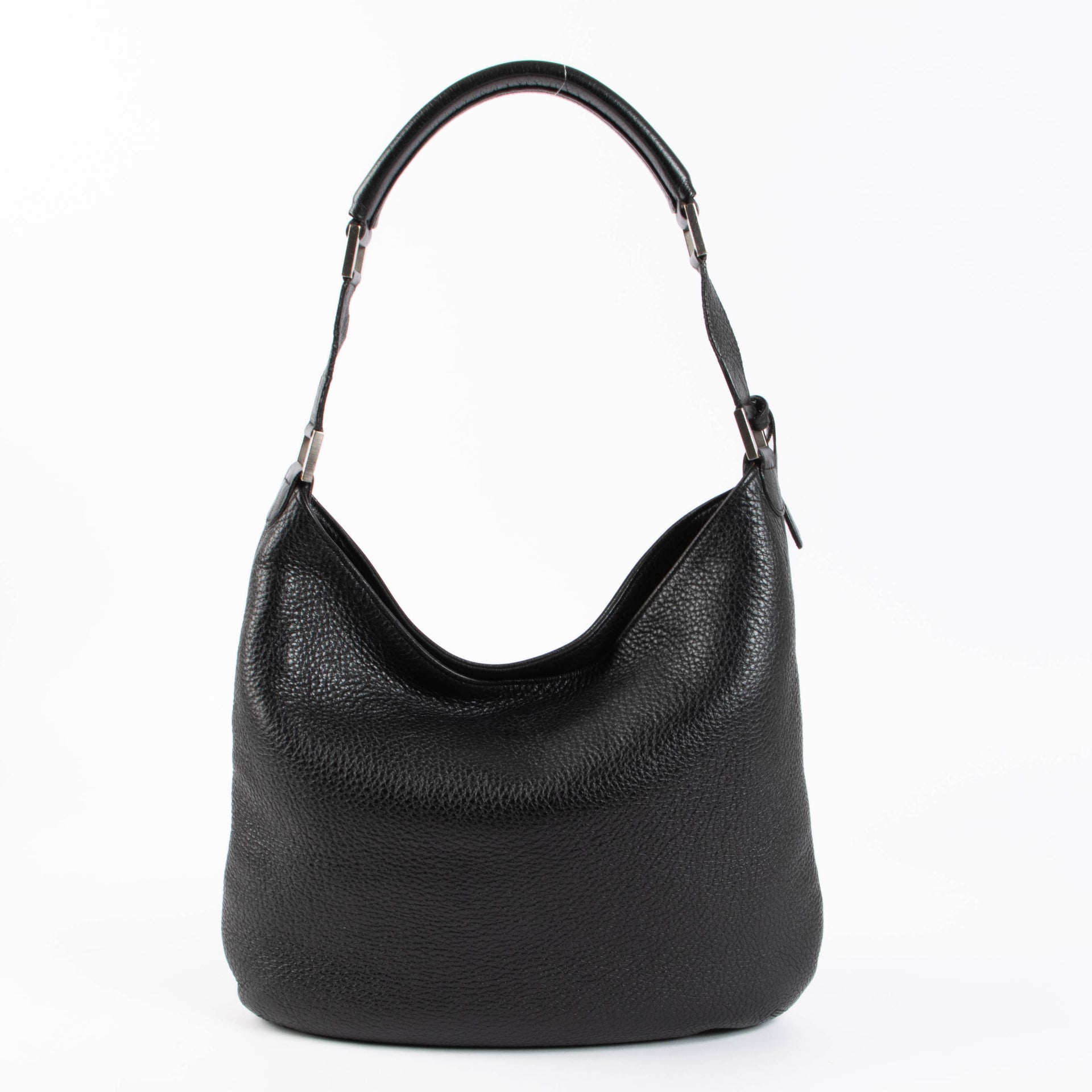 Shop the authentic Delvaux Black Leather Louise Shoulder Bag second hand on Labellov.com