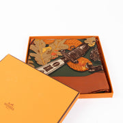 Shop the authentic Hermes Carré de Soie 90 Au Plus Dru second hand on Labellov.com
