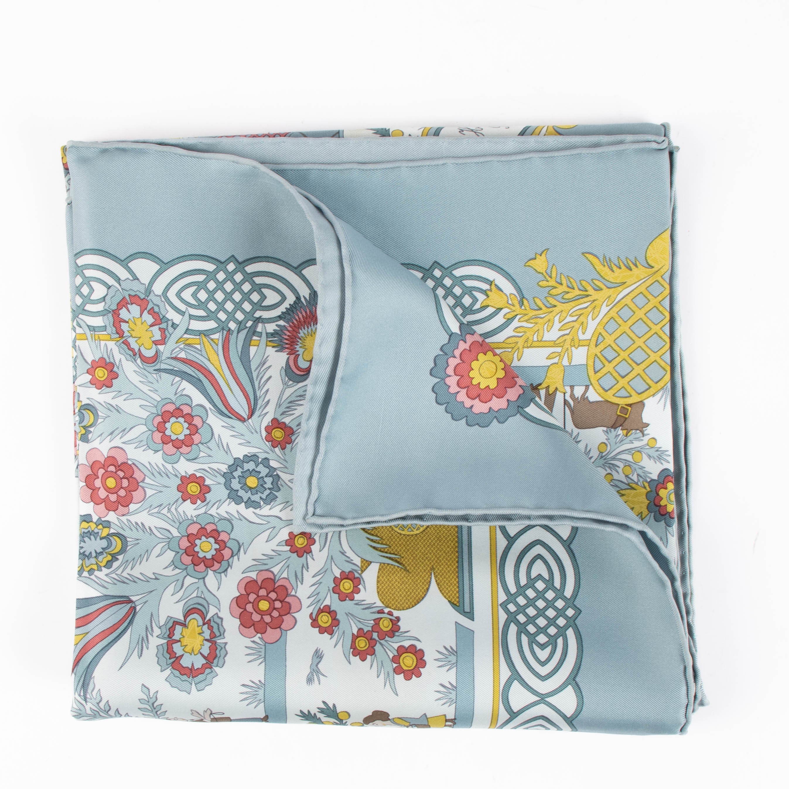 Hermes Carré de Soie 90 Découpages – Labellov