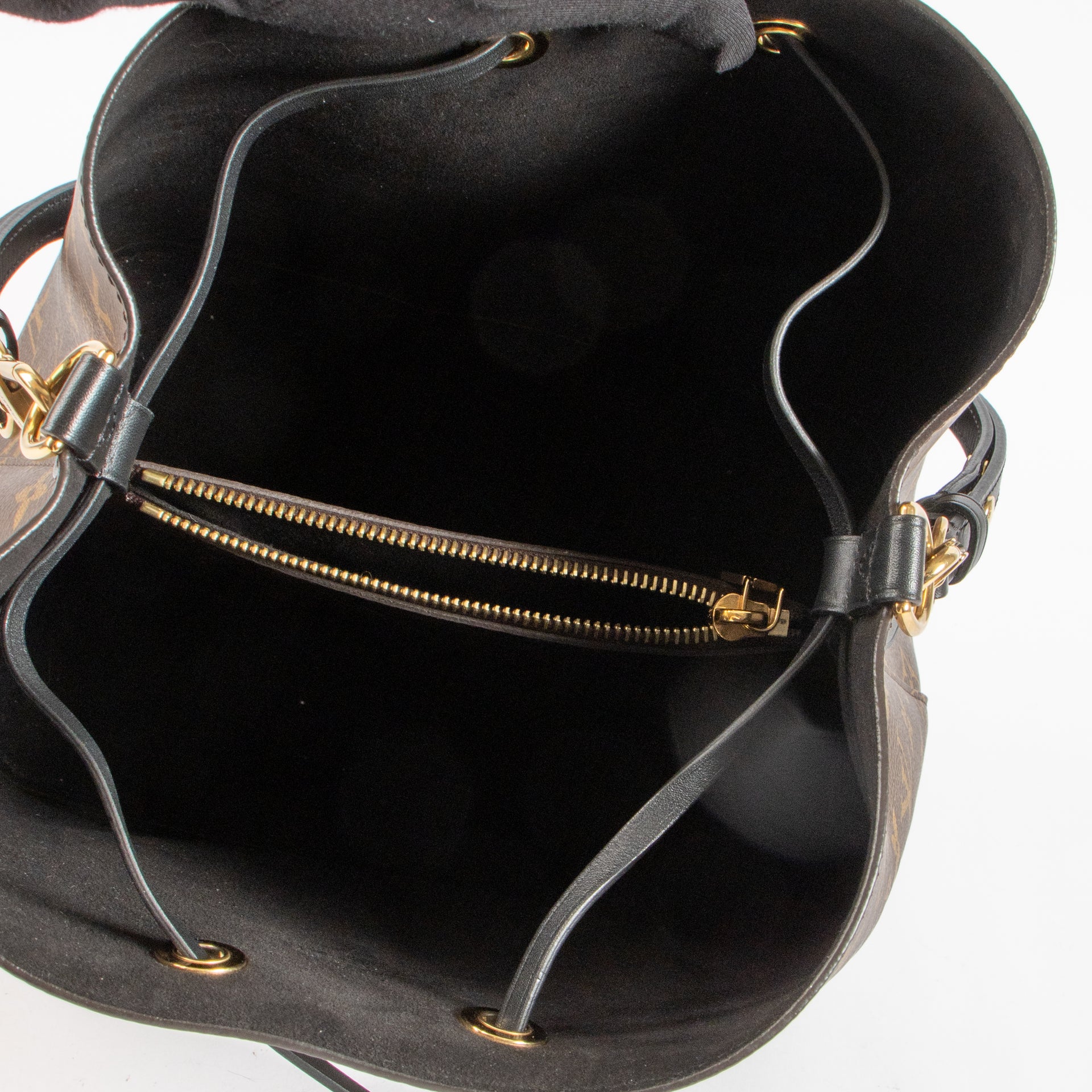 Louis Vuitton Monogram/Black NeoNoe Bag