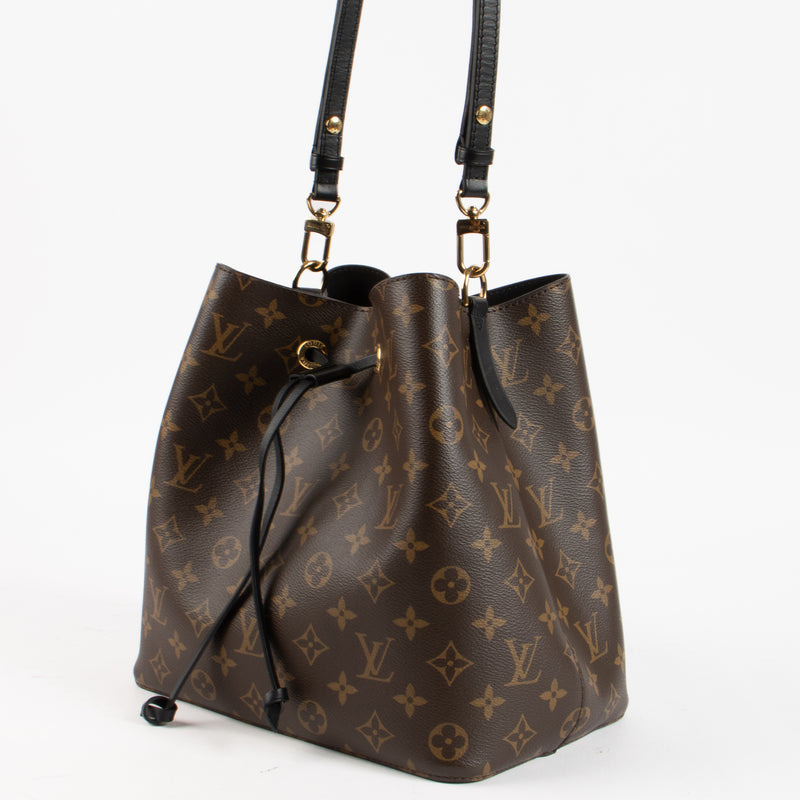 Louis Vuitton Monogram/Black NeoNoe Bag
