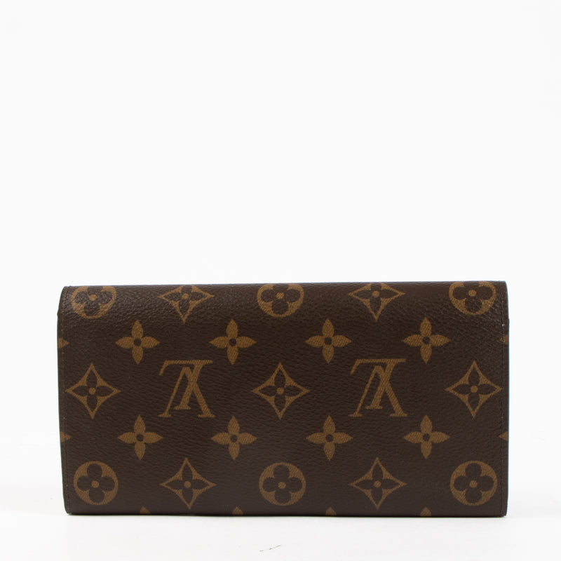 Louis Vuitton Monogram/Rose Ballerine Emilie Wallet