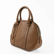 Shop the authentic Burberry Brown Leather Orchard Bag second hand on Labellov.com