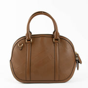 Shop the authentic Burberry Brown Leather Orchard Bag second hand on Labellov.com