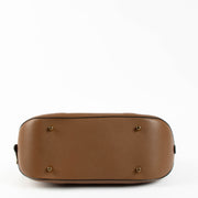 Shop the authentic Burberry Brown Leather Orchard Bag second hand on Labellov.com