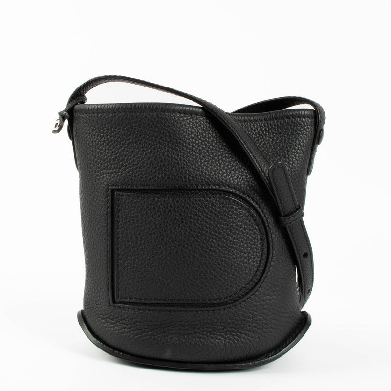 Shop the authentic Delvaux Black Taurillon Soft Pin Mini Bag second hand on Labellov.com