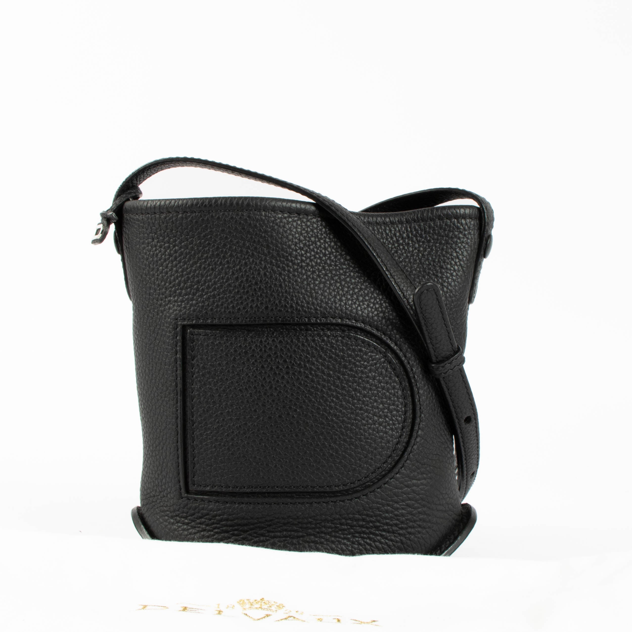 Delvaux Black Taurillon Soft Pin Mini Bag – Labellov