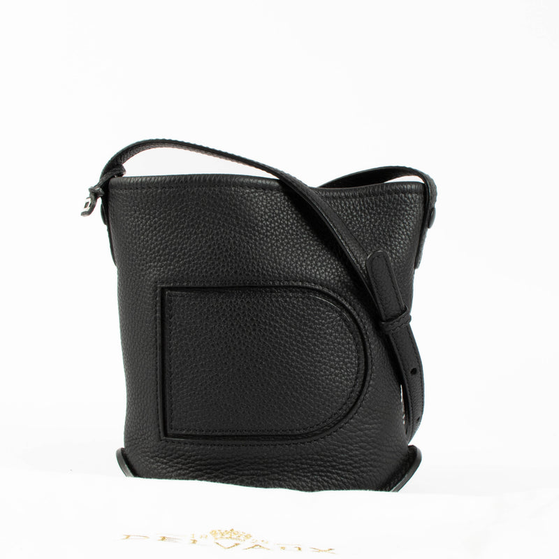Shop the authentic Delvaux Black Taurillon Soft Pin Mini Bag second hand on Labellov.com