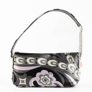 Shop the authentic Pucci Violet Printed Top Handle Bag second hand on Labellov.com