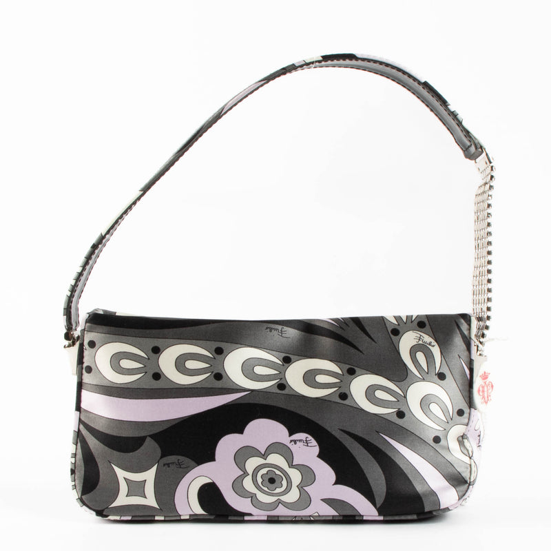 Shop the authentic Pucci Violet Printed Top Handle Bag second hand on Labellov.com