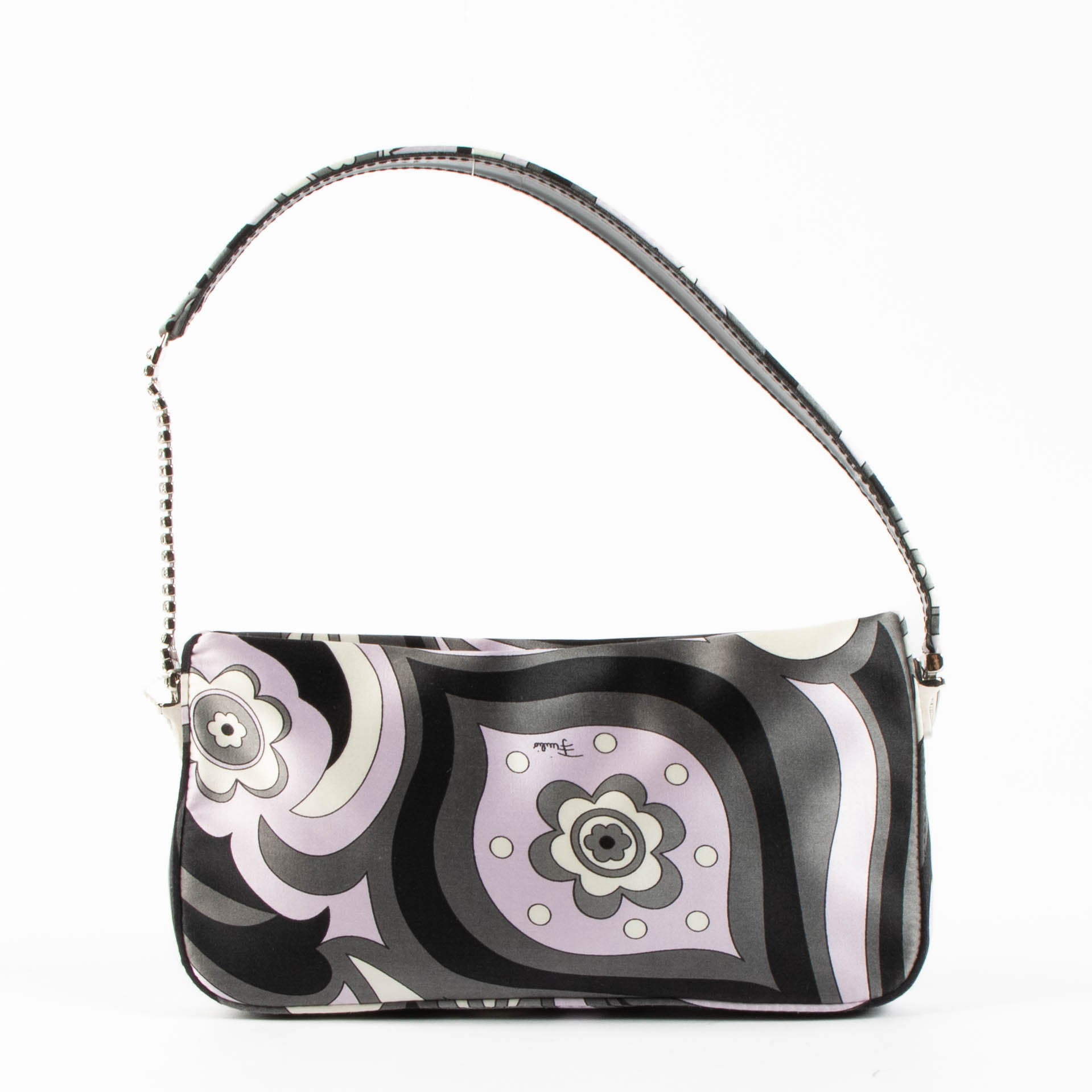 Pucci Violet Printed Top Handle Bag – Labellov
