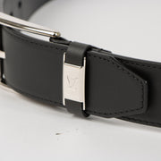 Shop the authentic Louis Vuitton Black LV City Pin 35mm Belt second hand on Labellov.com!