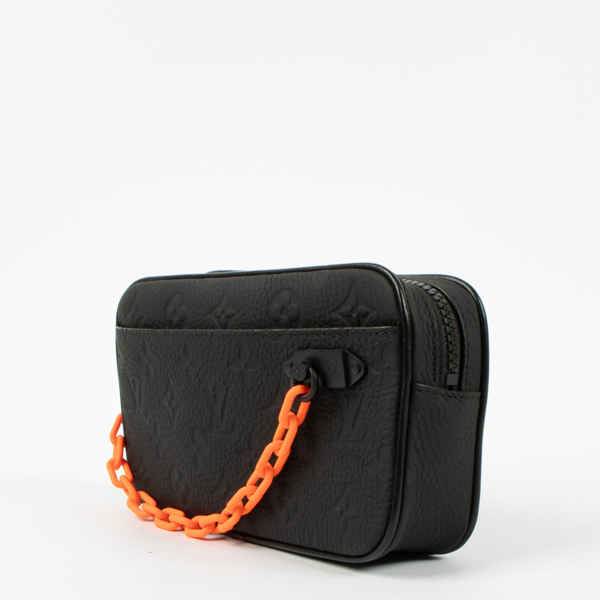 Louis Vuitton Black Monogram Taurillon Solar Ray Volga Belt Bag