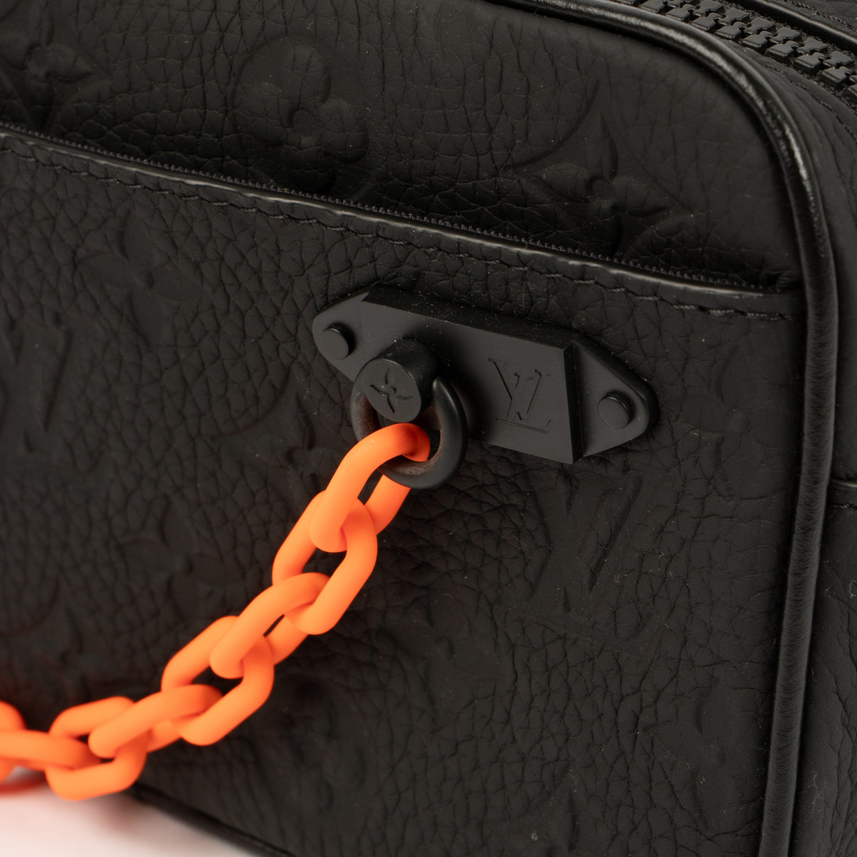 Louis Vuitton Black Monogram Taurillon Solar Ray Volga Belt Bag