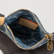 Shop this authentic Louis Vuitton Blue Denim All-In BB Pouch pre-loved on Labellov.com