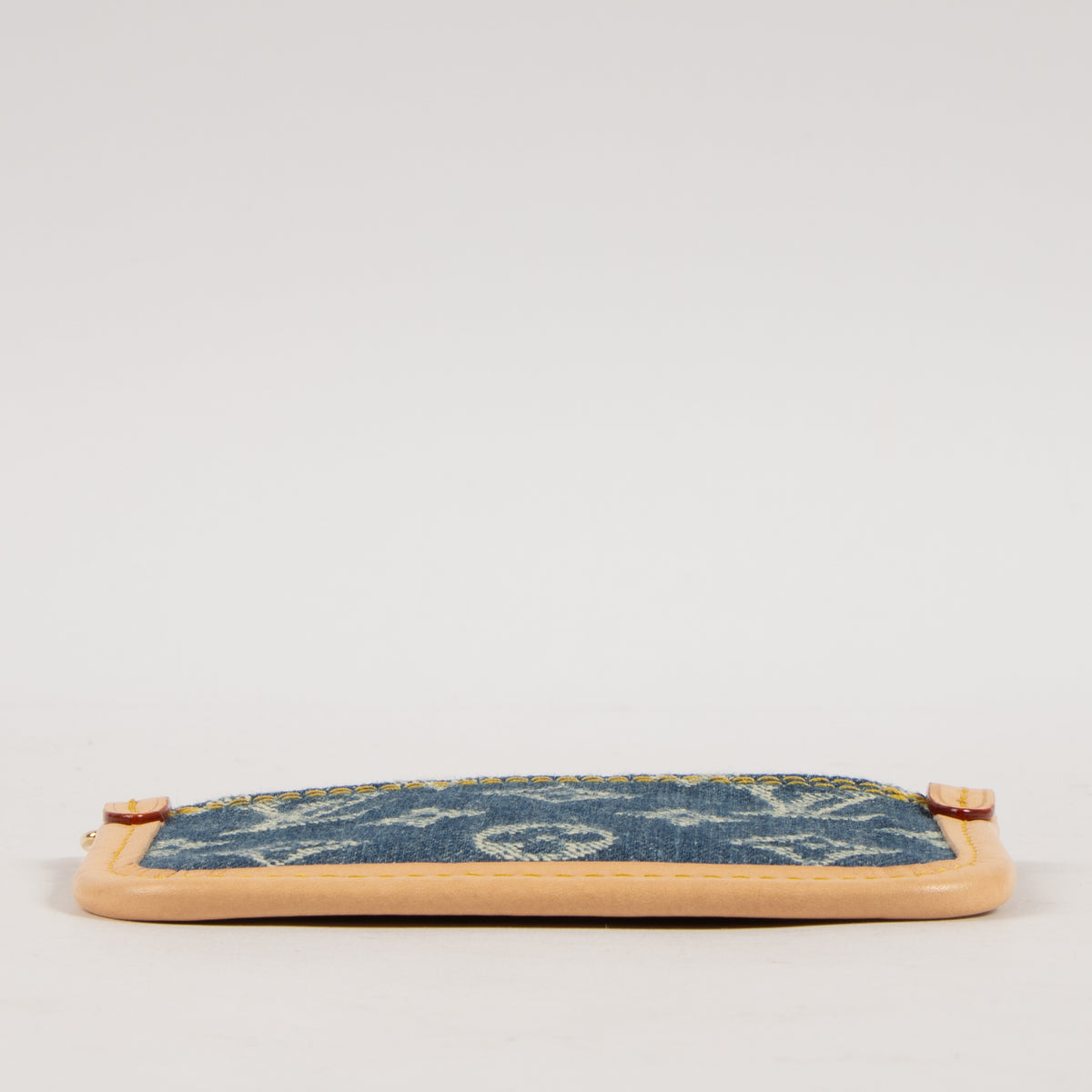 Shop this authentic Louis Vuitton Blue Denim All-In BB Pouch pre-loved on Labellov.com