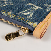 Shop this authentic Louis Vuitton Blue Denim All-In BB Pouch pre-loved on Labellov.com