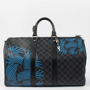 Shop the authentic Louis Vuitton Nemeth Damier Graphite Rope Keepall Bandouliere 45 Bag second hand on Labellov.com!