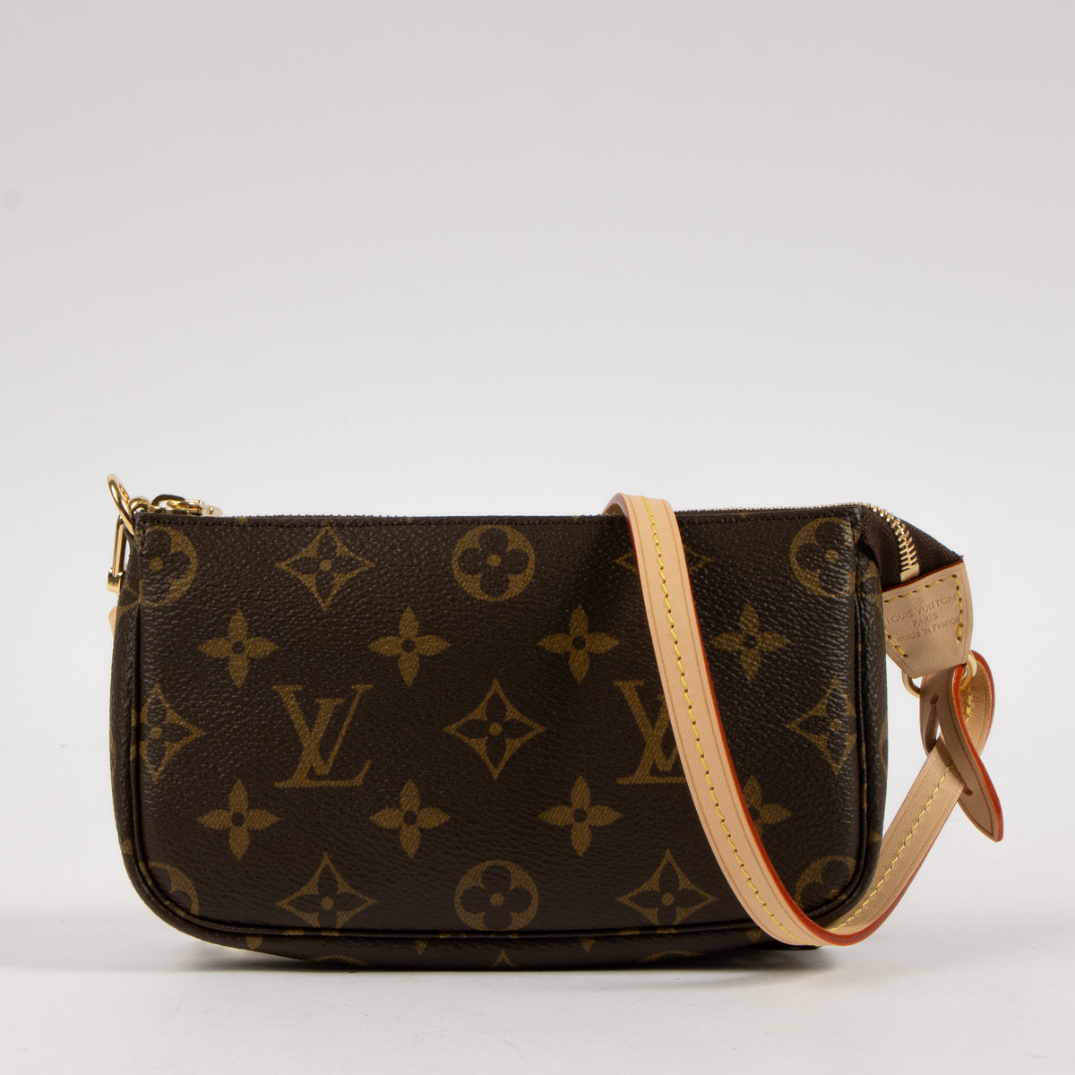 Shop this authentic Louis Vuitton Monogram Bucket Pochette with Strap Pre-Loved on Labellov.com