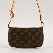 Shop this authentic Louis Vuitton Monogram Bucket Pochette with Strap Pre-Loved on Labellov.com