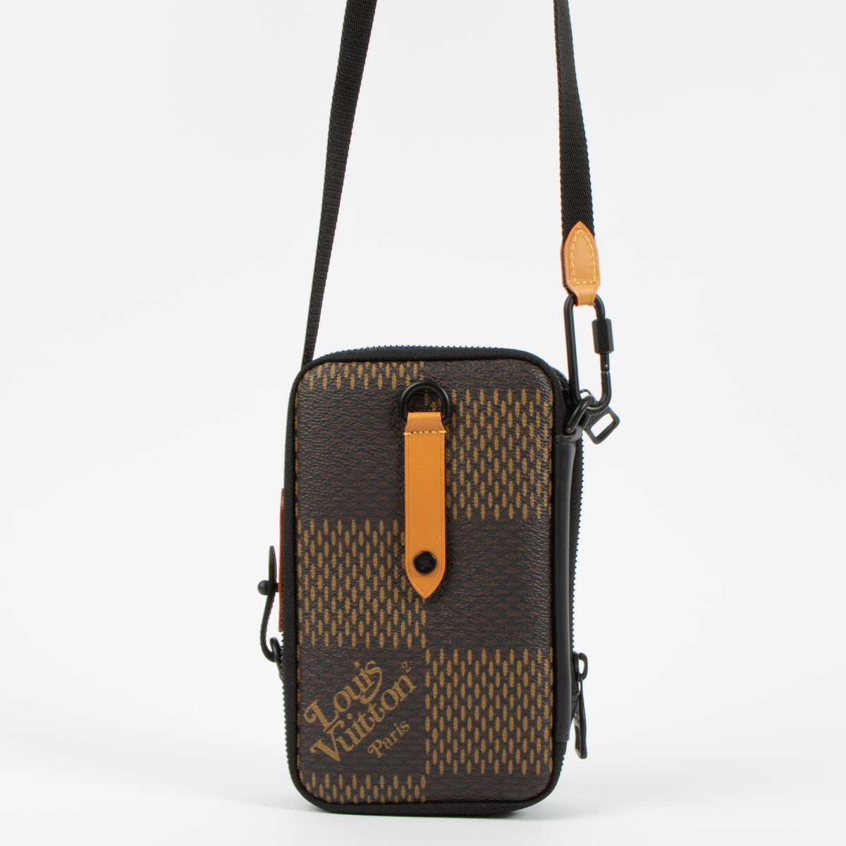Louis Vuitton 202 Nigo Giant Tortoise double phone pouch