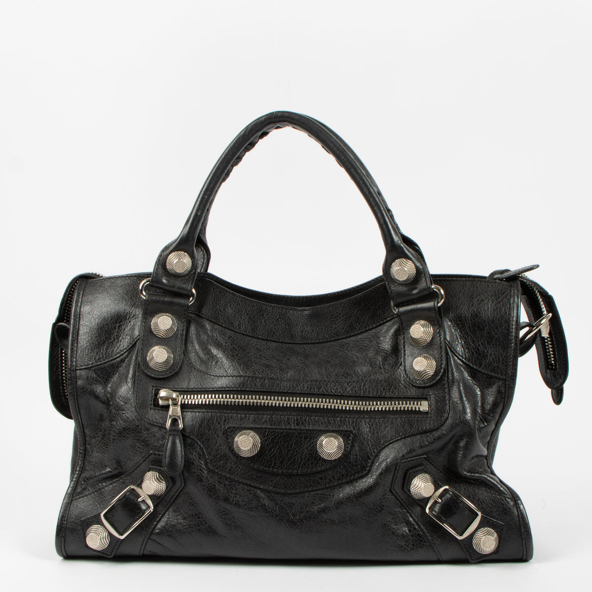 Balenciaga Charbon Arena Giant 21 Medium City Bag