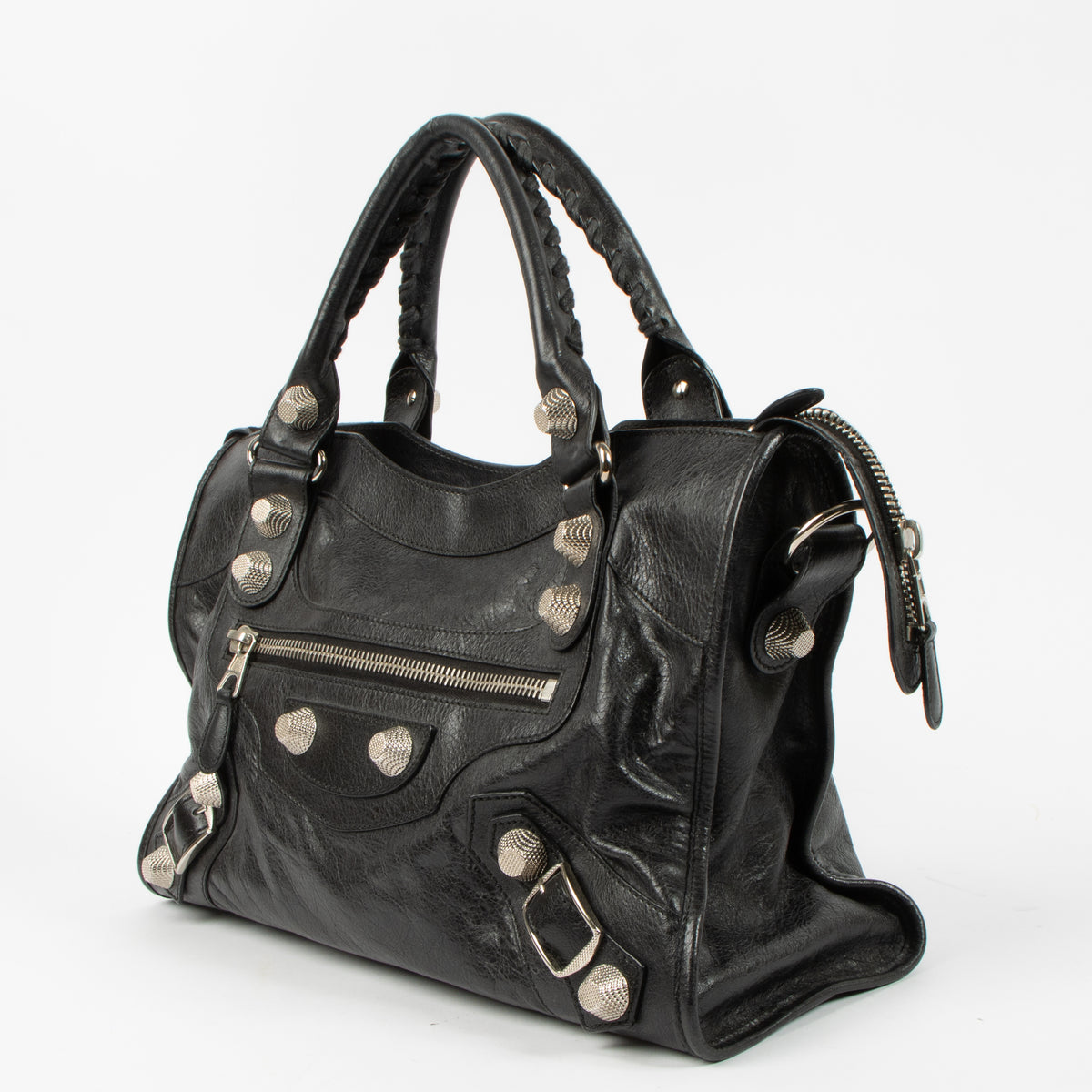 Balenciaga Charbon Arena Giant 21 Medium City Bag